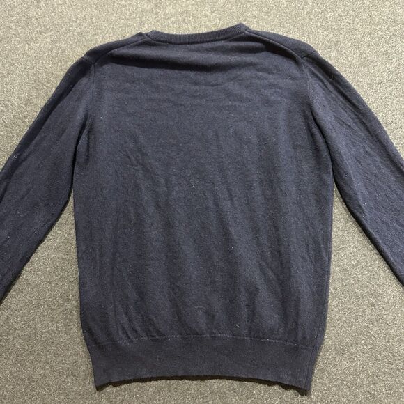 Cashmere Collection Wool‎ Sweater Navy Blue Mens Sz Small - Picture 7 of 7